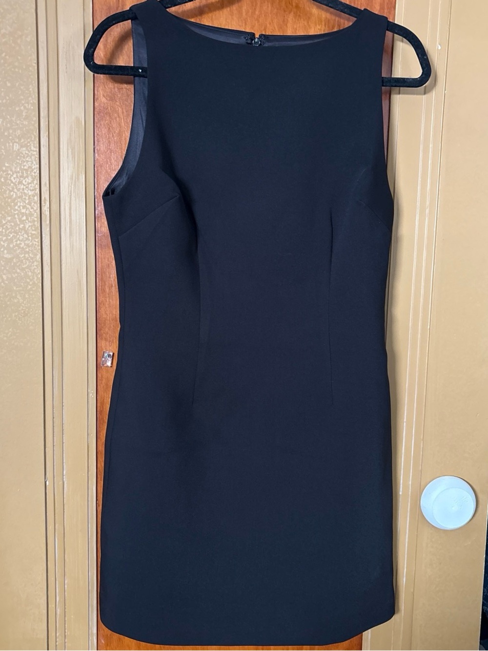 Meshki Black Mini Sheath Dress